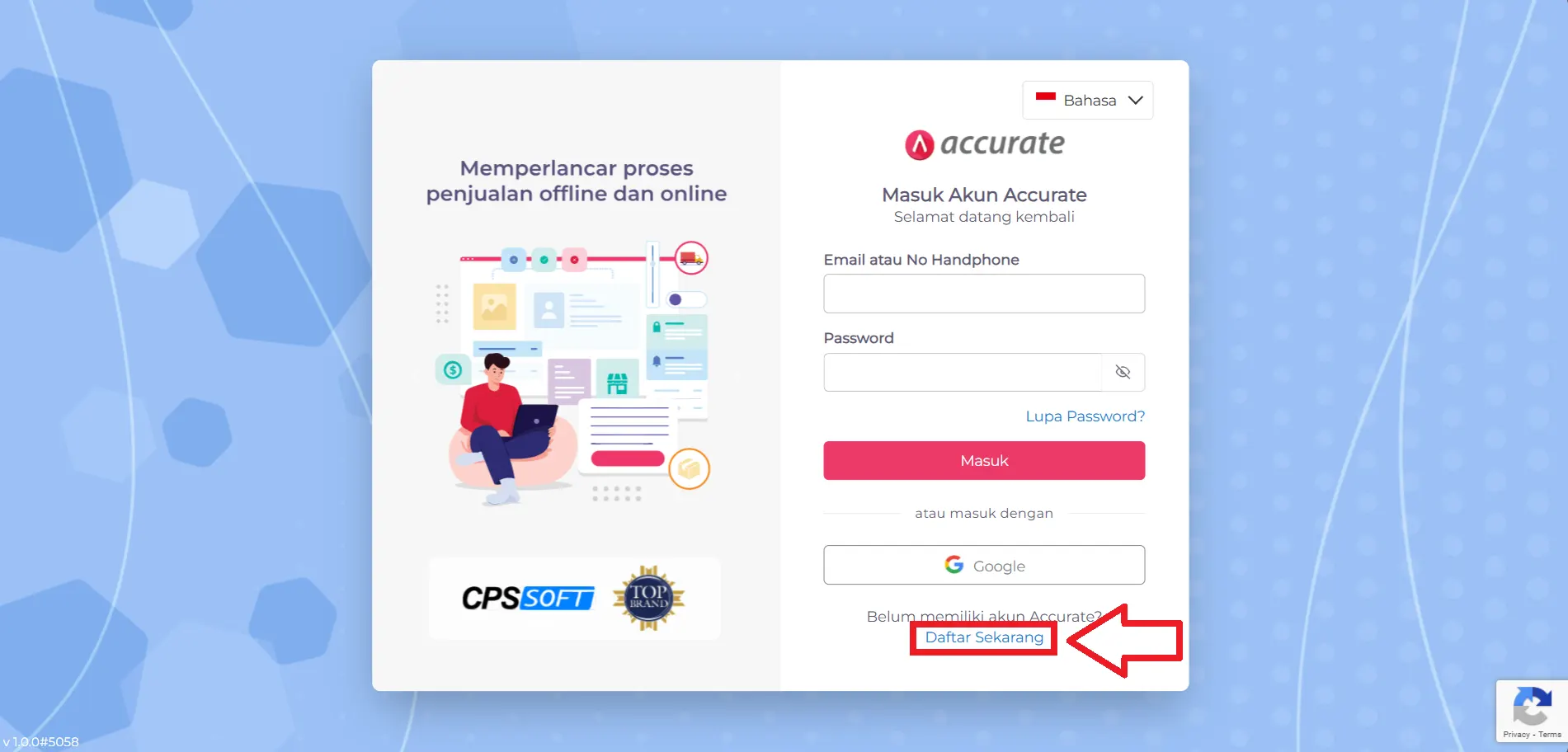 Cara Daftar Accurate Online